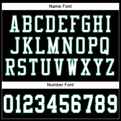 Custom Black White-Kelly Green Mesh Authentic Football Jersey Custom Black White-Kelly Green Mesh Authentic Football Jersey